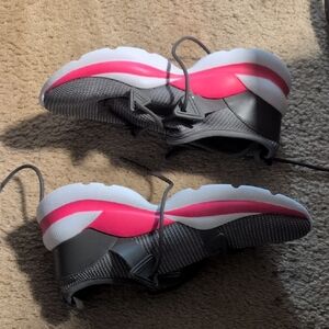 Vince Camuto Pink and Gray Sneakers